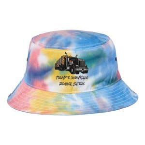 Funny Banana Quote Trump ItS Banana Starship Tie Dye Newport Bucket Hat