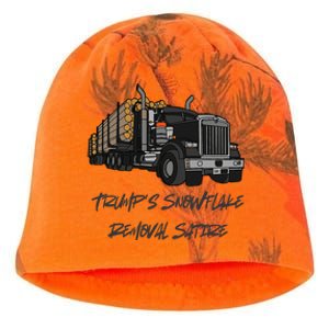 Funny Banana Quote Trump ItS Banana Starship Kati - Camo Knit Beanie