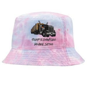 Funny Banana Quote Trump ItS Banana Starship Tie-Dyed Bucket Hat