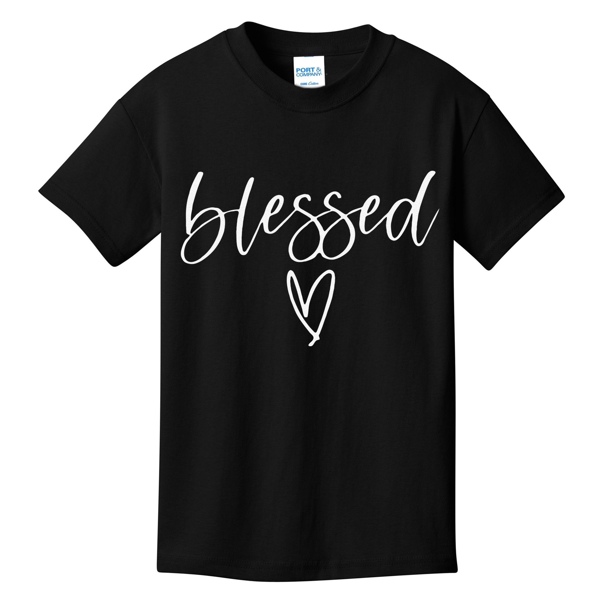 Funny Blessed Religious Faith Christian Jesus Kids T-Shirt