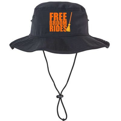 Free Broom Rides Funny Halloween Bucket Hat