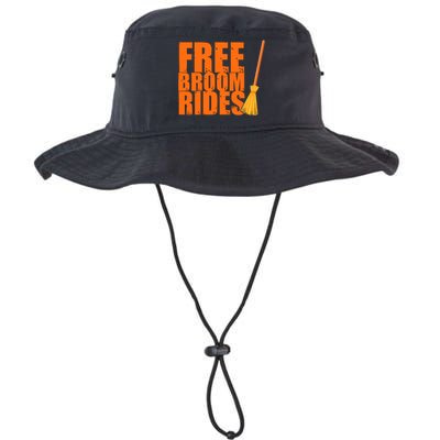 Free Broom Rides Funny Halloween Legacy Cool Fit Booney Bucket Hat