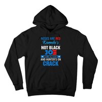 Funny Biden Roses Are Red Kamala Not Black Joe Hoodie