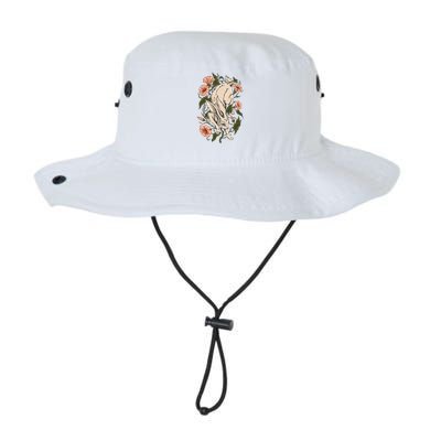 Flower Bunny Rabbit Cottagecore Aesthetic Bucket Hat