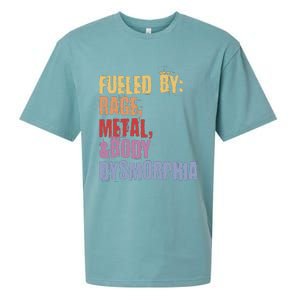 Fueled By Rage Metal And Body Dysmorphia Sueded Cloud Jersey T-Shirt