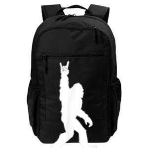 Funny Bigfoot Rock And Roll For Sasquatch Believers Daily Commute Backpack