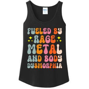 Fueled By Rage Metal And Body Dysmorphia Ladies Essential Tank