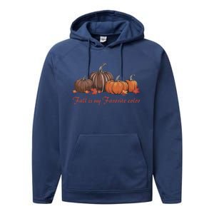 Fall Babe Retro Groovy Smile Face Autumn Leave Leopard Fall Performance Fleece Hoodie