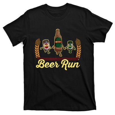 Funny Beer Running Gif BEER RUN T-Shirt