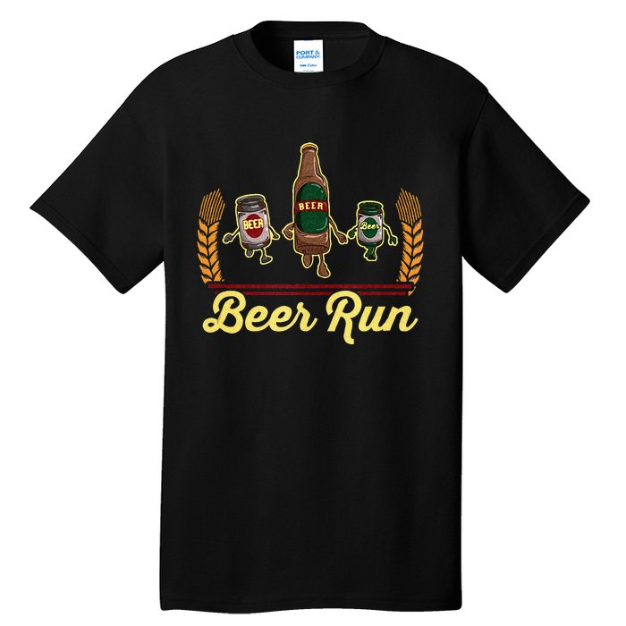 Funny Beer Running Gif BEER RUN Tall T-Shirt