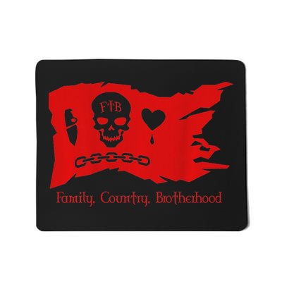 Freebooter Blades Red Flag Front Back Mousepad