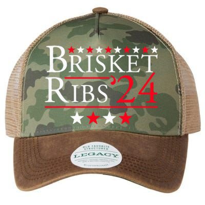 Funny Brisket Ribs Brisket Ribs 2024 Legacy Tie Dye Trucker Hat