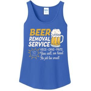 Funny Beer Removal Service Beer Ing Gift Ladies Essential Tank