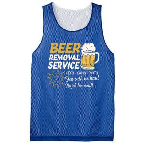 Funny Beer Removal Service Beer Ing Gift Mesh Reversible Basketball Jersey Tank