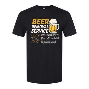 Funny Beer Removal Service Beer Ing Gift Softstyle CVC T-Shirt