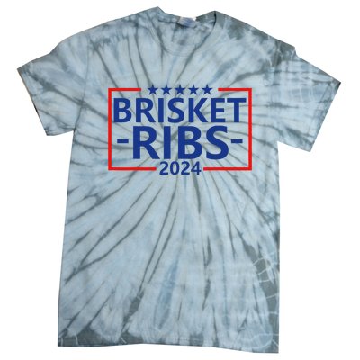 Funny Brisket Ribs Brisket Ribs 2024 Tie-Dye T-Shirt