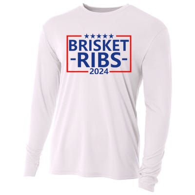 Funny Brisket Ribs Brisket Ribs 2024 Cooling Performance Long Sleeve Crew