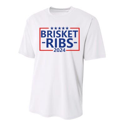 Funny Brisket Ribs Brisket Ribs 2024 Performance Sprint T-Shirt