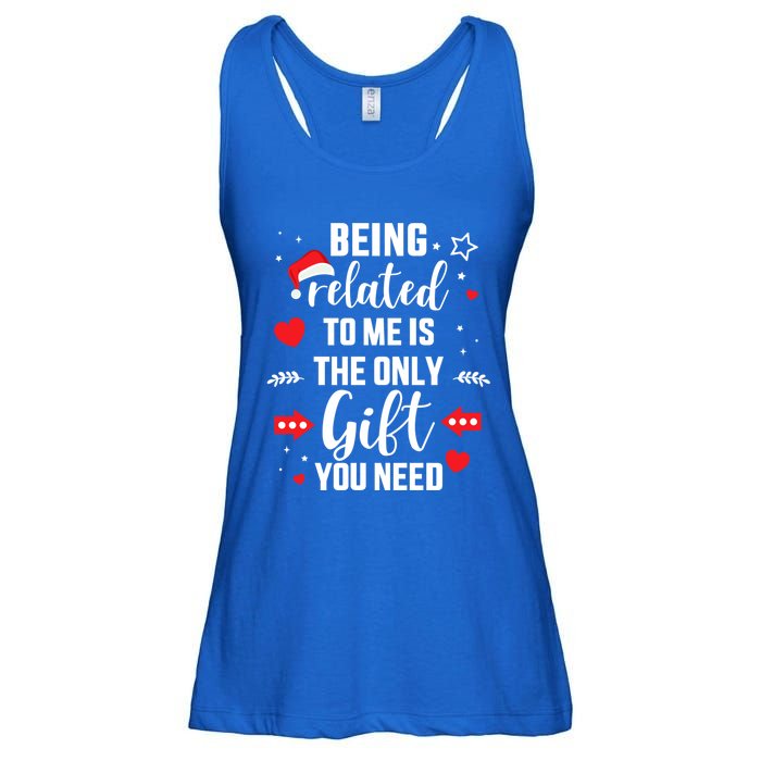 Funny Being Related To Me Only Gift You Need For Christmas Gift Ladies Essential Flowy Tank