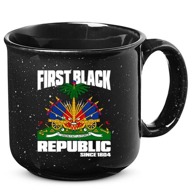 First Black Republic Since 1804 Haiti Haitian Independence 15oz Campfire Ceramic Mug