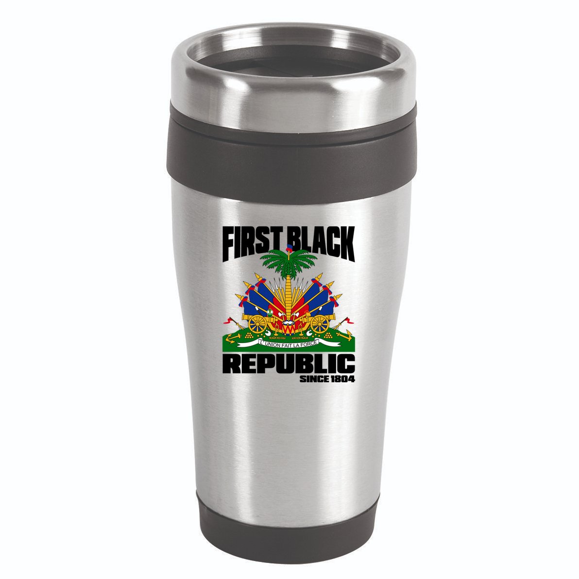 First Black Republic Since 1804 Haiti Haitian Independence 16oz Travel Tumbler