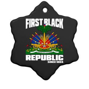 First Black Republic Since 1804 Haiti Haitian Independence Ceramic Star Ornament