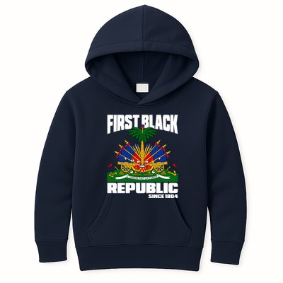 First Black Republic Since 1804 Haiti Haitian Independence Kids Hoodie