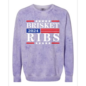 Funny Brisket Ribs Brisket Ribs 2024 Colorblast Crewneck Sweatshirt