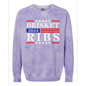 Funny Brisket Ribs Brisket Ribs 2024 Colorblast Crewneck Sweatshirt