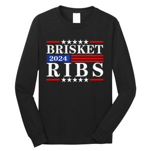 Funny Brisket Ribs Brisket Ribs 2024 Long Sleeve Shirt