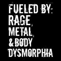 Fueled By Rage Metal And Body Dysmorphia Funny Grunge Style City Backpack