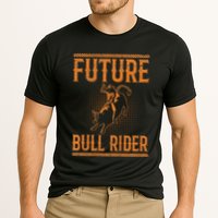 Future Bull Rider Quote For A Bull Rider Cooling Performance Crew T-Shirt