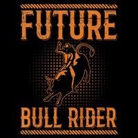 Future Bull Rider Quote For A Bull Rider Cooling Performance Crew T-Shirt