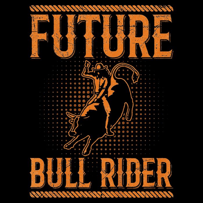 Future Bull Rider Quote For A Bull Rider Cooling Performance Crew T-Shirt