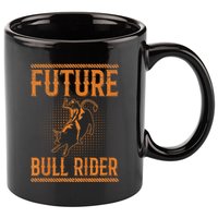 Future Bull Rider Quote For A Bull Rider 11oz C Handle Ceramic Mug