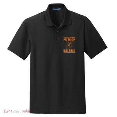 Future Bull Rider Quote For A Bull Rider Dry Zone Grid Polo