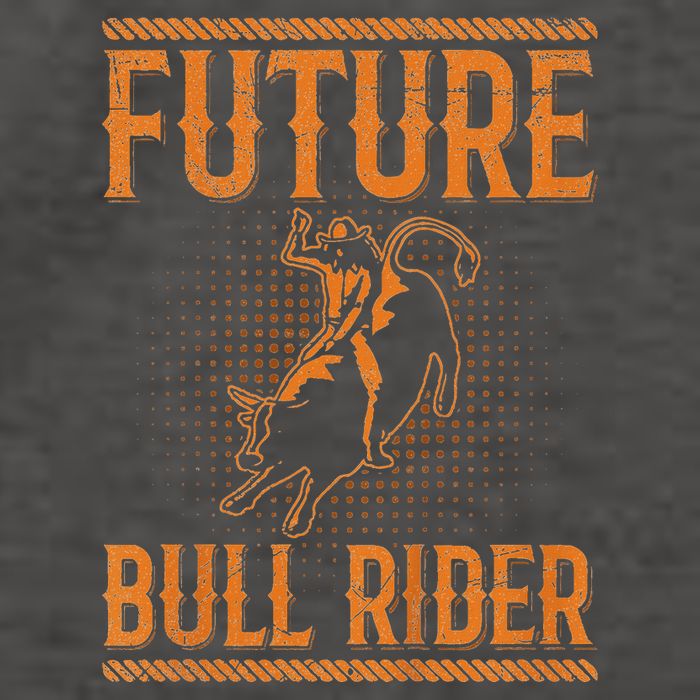 Future Bull Rider Quote For A Bull Rider Vector Backpack