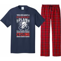 Funny Bicycle Retirement Plan Cycling Pajama Set