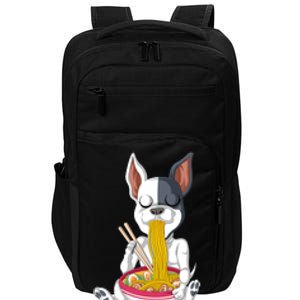 French Bulldog Ramen Impact Tech Backpack