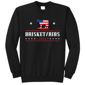 Funny Brisket Ribs 24 Brisket Ribs 2024 Sweatshirt