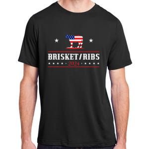 Funny Brisket Ribs 24 Brisket Ribs 2024 Adult ChromaSoft Performance T-Shirt