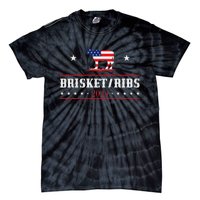 Funny Brisket Ribs 24 Brisket Ribs 2024 Tie-Dye T-Shirt