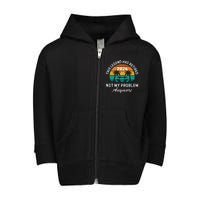 Funny Beach Retirement Party Legend Has Retired Toddler Zip Fleece Hoodie