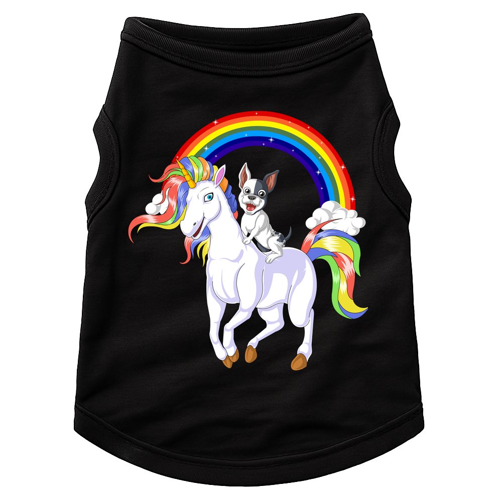 French Bulldog Riding Unicorn Doggie Tank