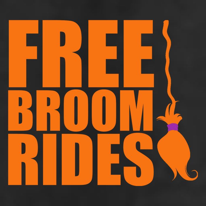 Free Broom Rides 7 Panel Mesh Trucker Snapback Hat