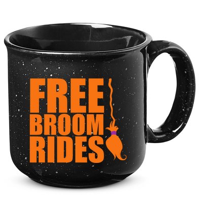 Free Broom Rides 15oz Campfire Ceramic Mug
