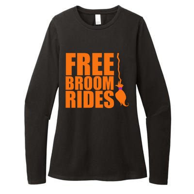 Free Broom Rides Womens CVC Long Sleeve Shirt