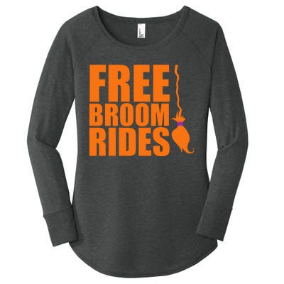 Free Broom Rides Women's Perfect Tri Tunic Long Sleeve Shirt