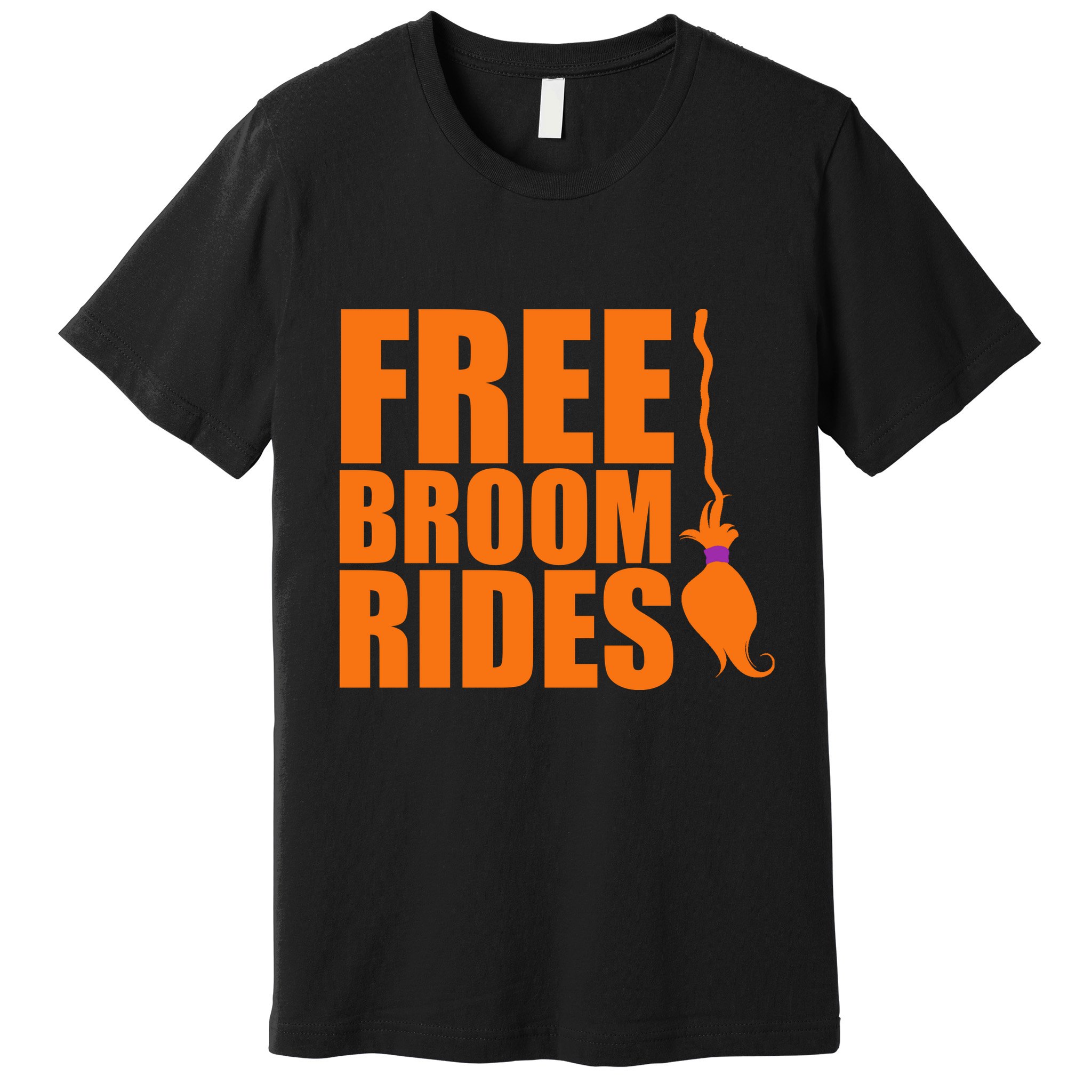 Free Broom Rides Premium T-Shirt