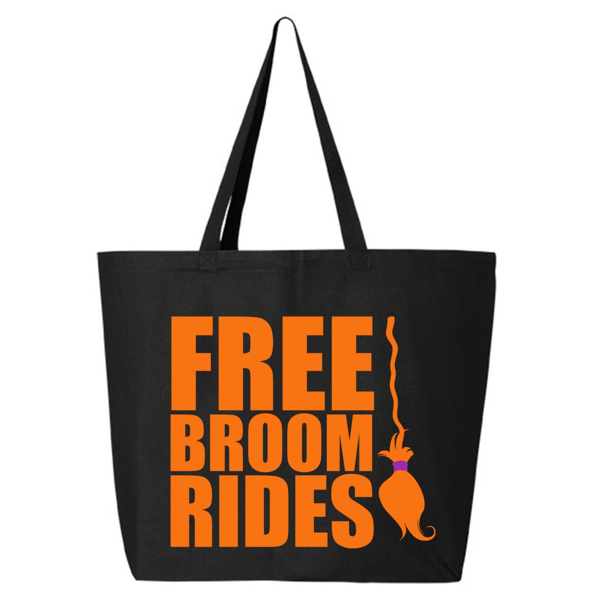 Free Broom Rides 25L Jumbo Tote
